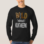 Wild About Mountaineering   T-shirt (Voorkant)