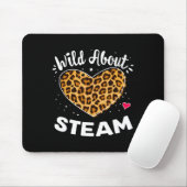 Wild About Steam Leopard Squad Stem Byck To School Muismat (Met muis)