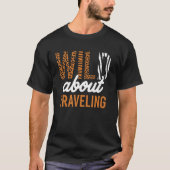 WILD About Traveling T-shirt (Voorkant)