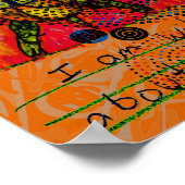 Wild About Turtles (orange) 8 x 10 download Poster (Hoek)