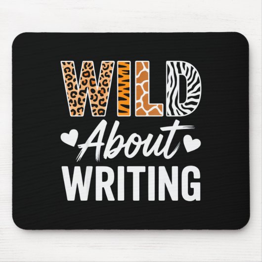 Wild About Writing For Creative Writers Fun Insrat Muismat (Voorkant)