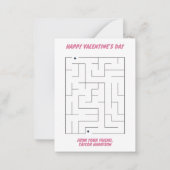 Wild About You Cheetah Classroom Valentijn Kaart Notitiekaartje (Achterkant)