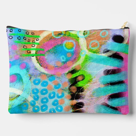 Wild Abstract digitaal schilderen Etui (Achterkant)