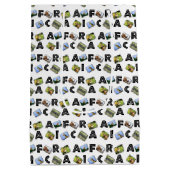 Wild Africa Collage Medium Gift Bag Medium Cadeauzakje (Achterkant)