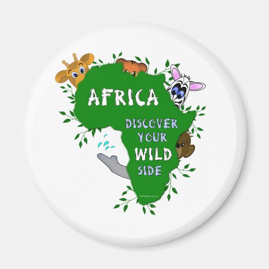 Wild Africa Magneet (Voorkant)
