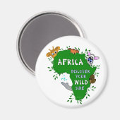 Wild Africa Magneet (Voorkant / Achterkant)