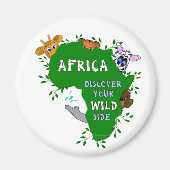 Wild Africa Magneet (Voorkant)