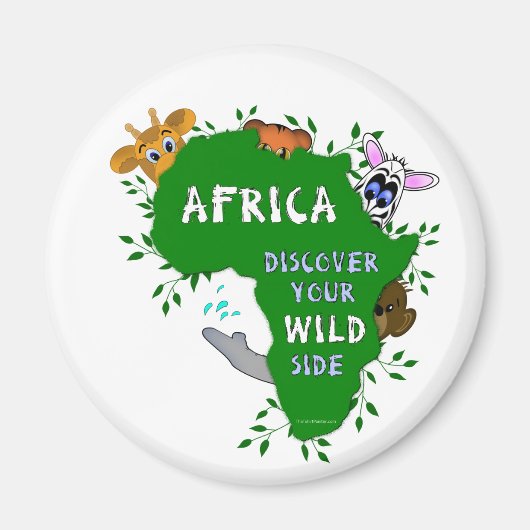 Wild Africa Magneet (Voorkant)