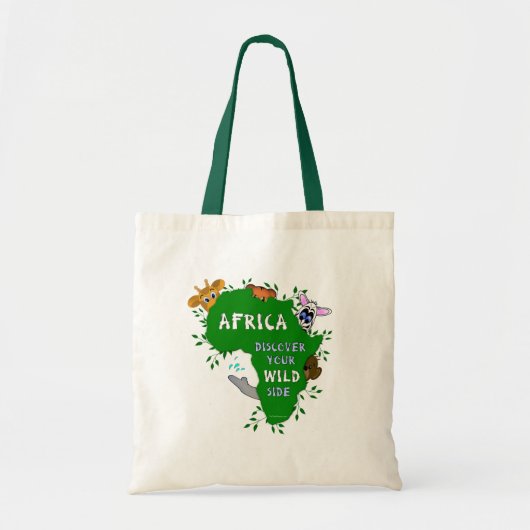 Wild Africa Tote Bag (Voorkant)