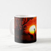 Wild Africa White Coffee Mok (Voorkant links)