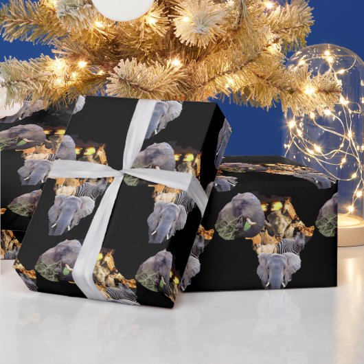 Wild Africa Wrapping Paper Cadeaupapier (Feestdagen)