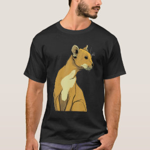 Wild African Fossa Arty African Wildlife Fossa T-shirt