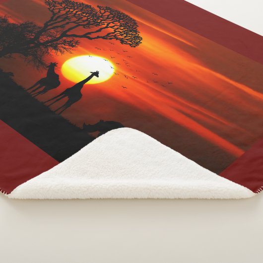 Wild Afrika Baby Deken Klein (3/4)