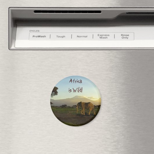 Wild Afrika Dierenliefhebbers Big Five Magneet (Insitu (Vaatwasser))