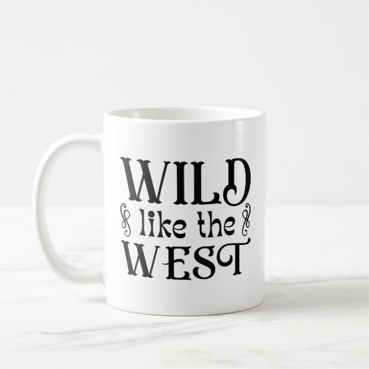 Wild als het Westen Koffiemok (Links)
