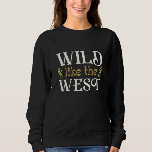 Wild als het Westen Trui (Voorkant)