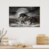 Wild als het Zee Kunst Poster/Druk Poster (Keuken)