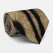 Wild Amber Fur Markering Camo Print Stropdas (Opgerold)