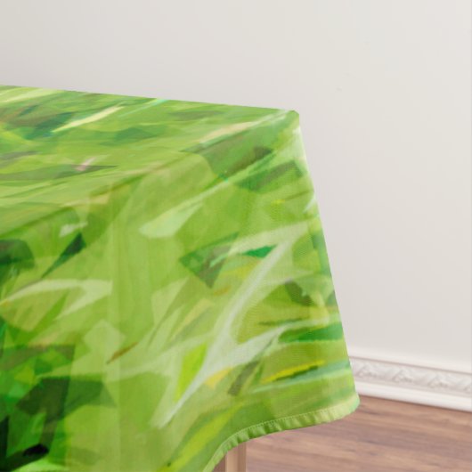 Wild American Bison Abstract impressionisme Tafelkleed (Voorbeeld)