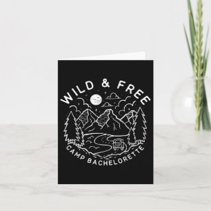 Wild & Gratis Camp Bachelorette Party Ma Kaart