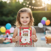 Wild and Five Tiger Cub Jungle Party Kaart