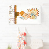 Wild and Free Boys Tribal Baby shower Spandoek (Insitu)