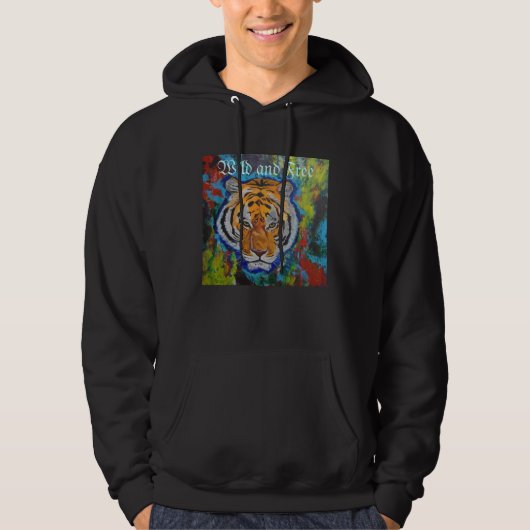 wild and free hoodie (Voorkant)