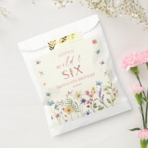 Wild and Six Wildflower 6th Birthday Party