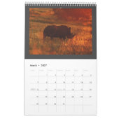 Wild Animal Africa 2013 PERSONALIZE Kalender (Mar 2027)