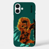 Wild Animal Art Lion gepersonaliseerd Case-Mate iPhone Case (Achterkant)
