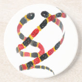 Wild Animal Art Snakes Zandsteen Onderzetter (Voorkant)