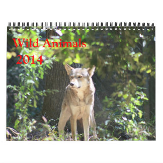 Wild Animal Calendar Kalender