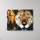 Wild Animal Cheetah Wrapped Canvas (Voorkant)