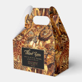 Wild Animal Collage Bachelorette Bedankt ID1149 Bedankdoosjes (Voorkant Zijde)