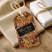 Wild Animal Collage Bachelorette Bedankt ID1149 Cadeaulabel