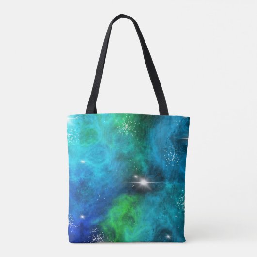 Wild Animal Fox Pattern Tote Bag (Achterkant)