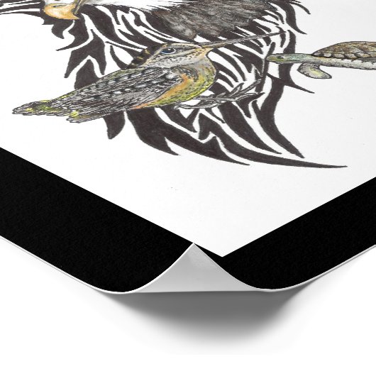 Wild Animal Guides Print Premium (canvas glans) (Hoek)