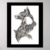 Wild Animal Guides Print Premium (canvas glans) (Voorkant)