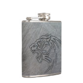 Wild Animal Metal Tribal Heupfles (Rechts)