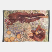  Wild Animal, Orangutans van Louis Sargent Theedoek (Horizontaal)