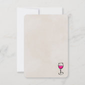 Wild Animal Pattern Bachelorette Party Bedankt (Achterkant)