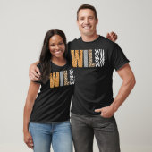 Wild Animal Pattern Giraffe Wolf Leopard Zebra Ani T-shirt (Unisex)