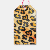 Wild Animal Pattern & Wijn Bachelorette Dank u Cadeaulabel (Achterkant)