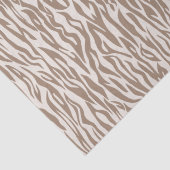 Wild Animal Print Beige Safari thema Tissuepapier (Detail)