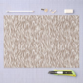 Wild Animal Print Beige Safari thema Tissuepapier (Craft)