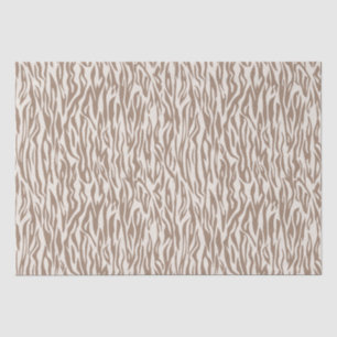 Wild Animal Print Beige Safari thema Tissuepapier