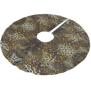 Wild Animal Print Jaguar Kerstboom Rok