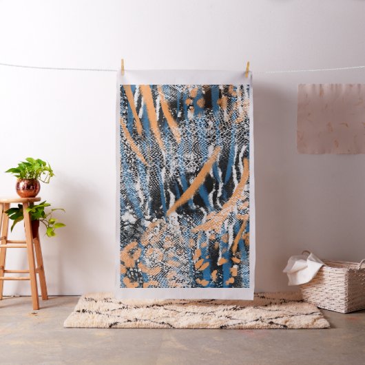 Wild Animal Print Pattern Stof (Voorbeeld)