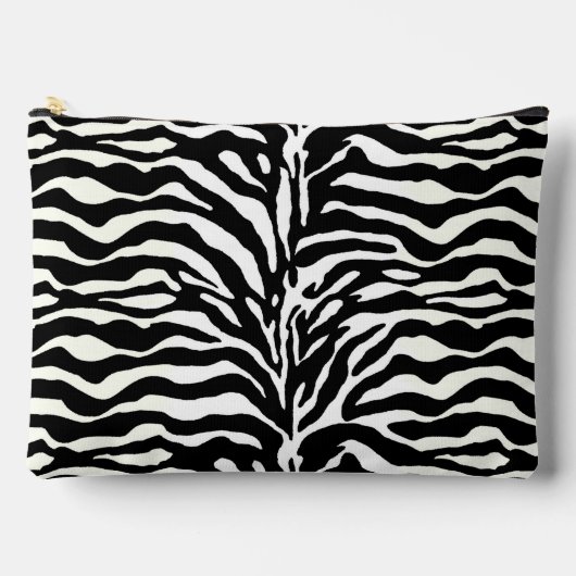 Wild Animal Print, Zebra in zwart-wit Etui (Voorkant)