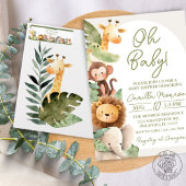 Wild Animal Return Address Label